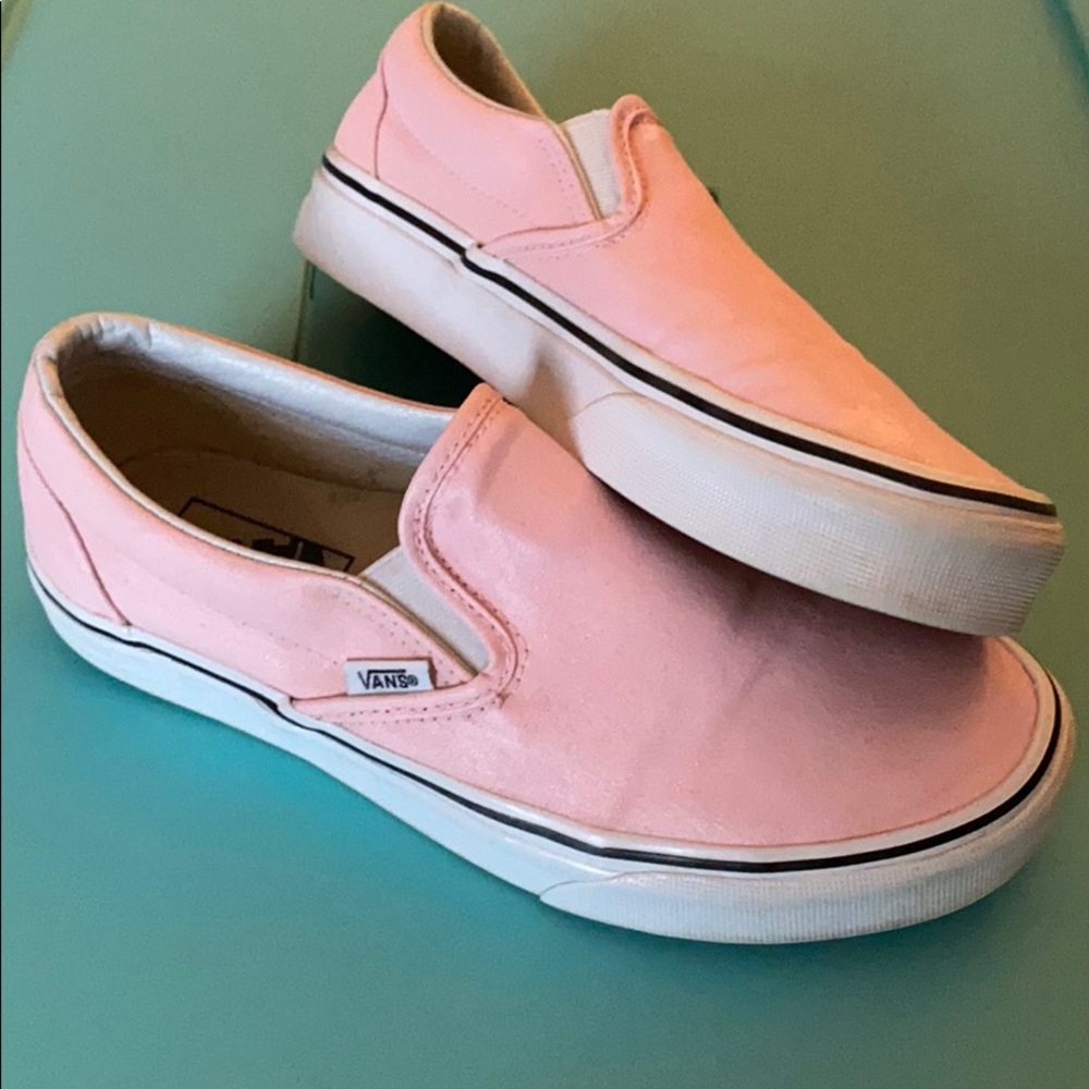 Pink Slip On Vans